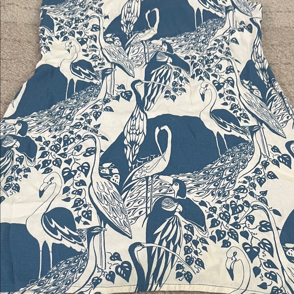 Reformation Blue and White Mini Dress - Picture 5 of 9